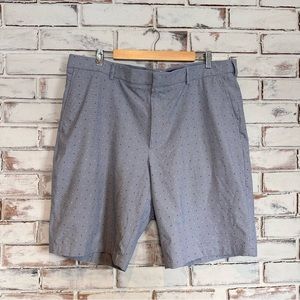 Walter Hagen blue white switch stars golf shorts size 40